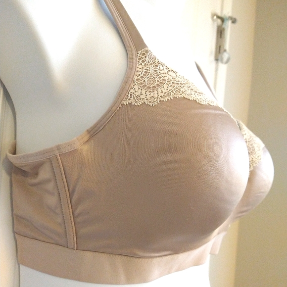 🎀Lane Bryant Cacique Beige Balconette Bra 42C NWT 🎀 - Picture 3 of 11
